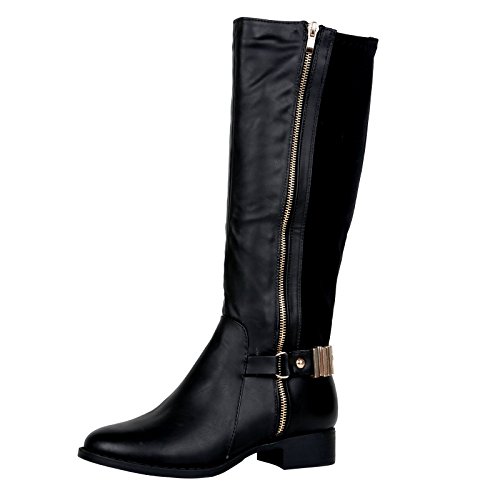 ladies wide fit knee high boots