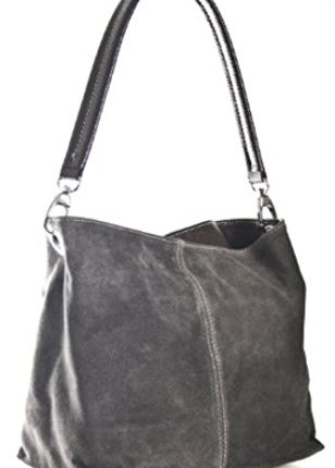 gray handbags shoulder bag