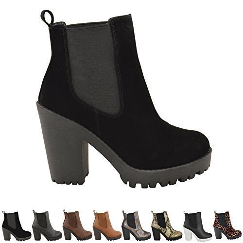 ladies heeled ankle boots uk