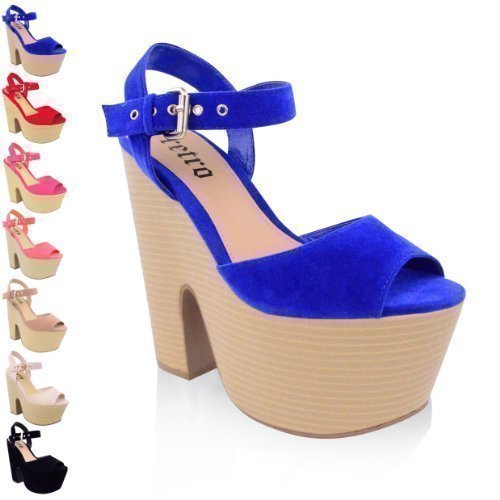 cobalt blue ladies shoes uk