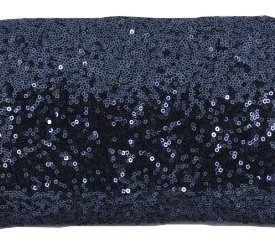 navy sparkly bag