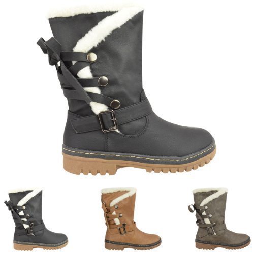 womens flat leather boots uk