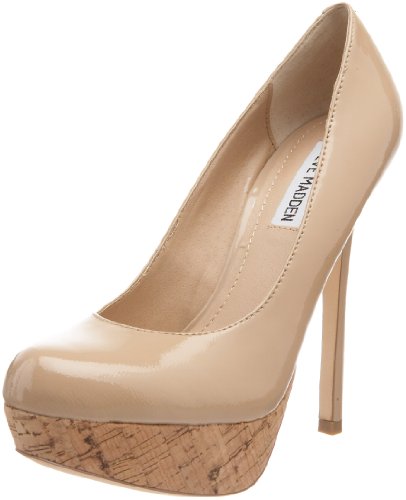 steve madden nude platform heels