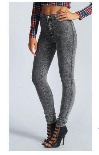 ladies grey jeans size 14