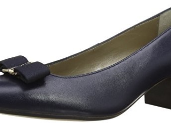 Van Dal Womens Hamilton Court Shoes 2200420 Marine Navy Patent 4.5 UK ...