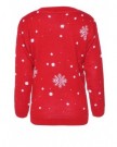 WOMENS-LADIES-NOVELTY-OLAF-FROZEN-CHRISTMAS-JUMPER-SWEATER-TOP-XMAS-unisex-ML-red-0-1