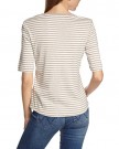 Gerry-Weber-Womens-Short-Sleeve-T-Shirt-Multicoloured-Mehrfarbig-BraunEcruWeiss-Ringel-7092-22-0-0