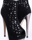 Onlymaker-Womens-High-Heel-Ankle-Peep-Open-Toe-Zip-Boots-Black-Size-UK11-0-0