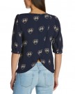Sugarhill-Boutique-Womens-Duckie-34-Sleeve-Blouse-Blue-Navy-Size-10-0-0