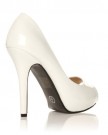TIA-White-Patent-PU-Leather-Stiletto-High-Heel-Platform-Peep-Toe-Shoes-Size-UK-8-EU-41-0-1